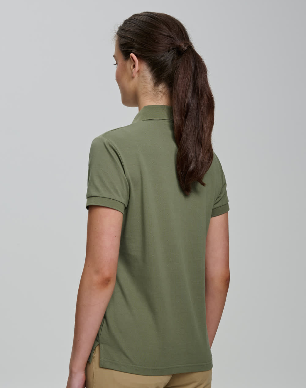 Ladies Ultrafine Cotton Pique Polo [53-PS72]