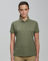 Ladies Ultrafine Cotton Pique Polo [53-PS72]