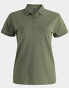Ladies Ultrafine Cotton Pique Polo [53-PS72]