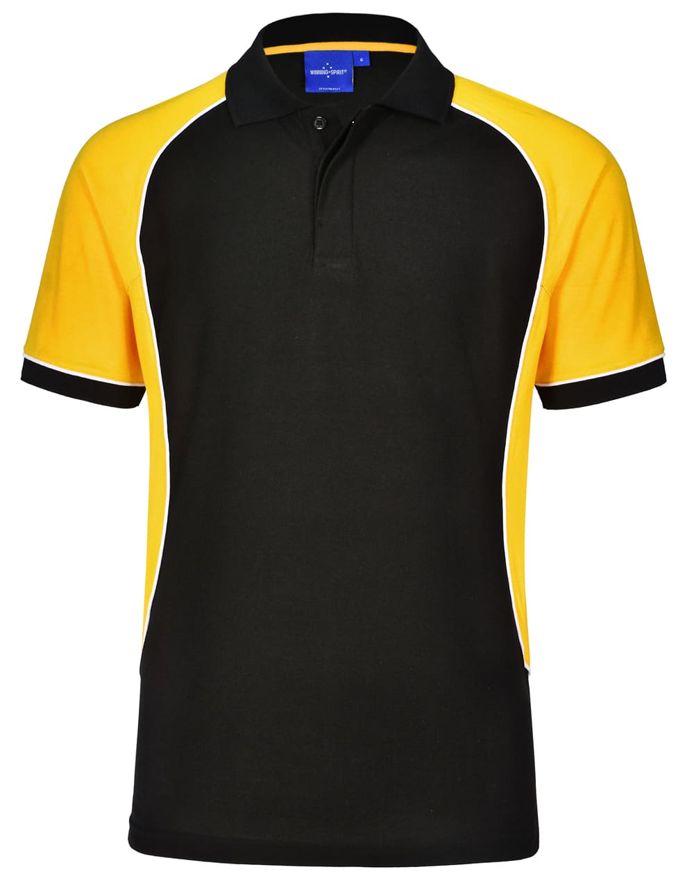 Kids TrueDry Tricolour S/S Pique Polo [53-PS77K]