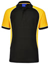 Kids TrueDry Tricolour S/S Pique Polo [53-PS77K]