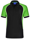 Kids TrueDry Tricolour S/S Pique Polo [53-PS77K]