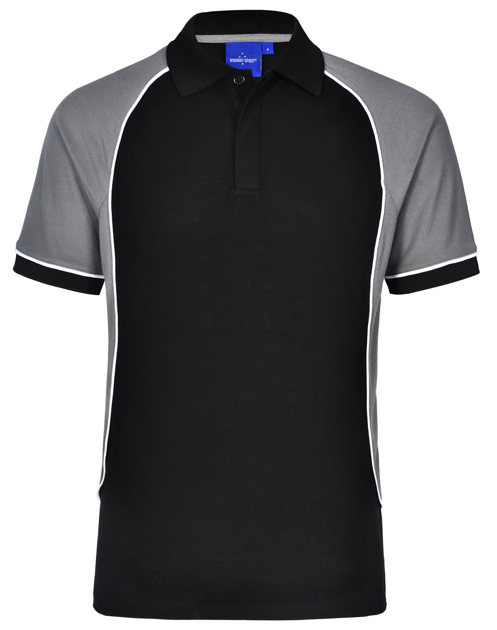 Kids TrueDry Tricolour S/S Pique Polo [53-PS77K]