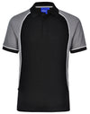 Kids TrueDry Tricolour S/S Pique Polo [53-PS77K]