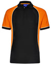 Kids TrueDry Tricolour S/S Pique Polo [53-PS77K]