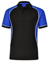 Kids TrueDry Tricolour S/S Pique Polo [53-PS77K]