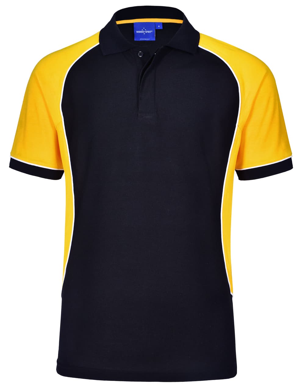 Kids TrueDry Tricolour S/S Pique Polo [53-PS77K]