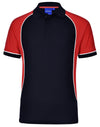 Kids TrueDry Tricolour S/S Pique Polo [53-PS77K]