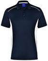 Mens Cooldry S/S Contrast Interlock Polo [53-PS79]