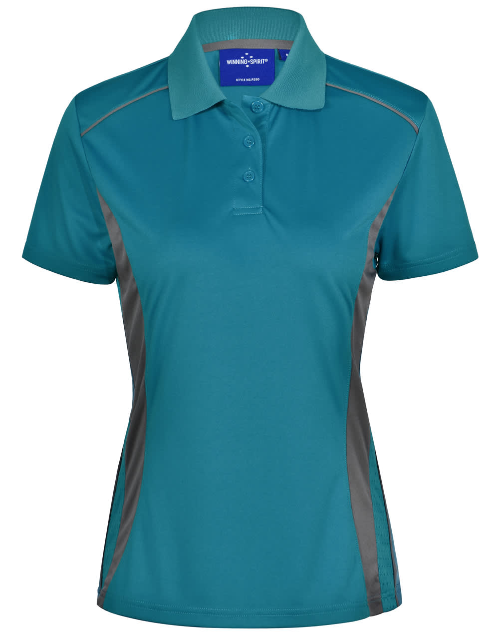 Ladies Cooldry S/S Contrast Interlock Polo [53-PS80]
