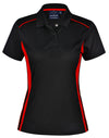 Ladies Cooldry S/S Contrast Interlock Polo [53-PS80]
