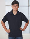 Kids Cooldry Pique Soild Colour S/S Polo [53-PS81K]