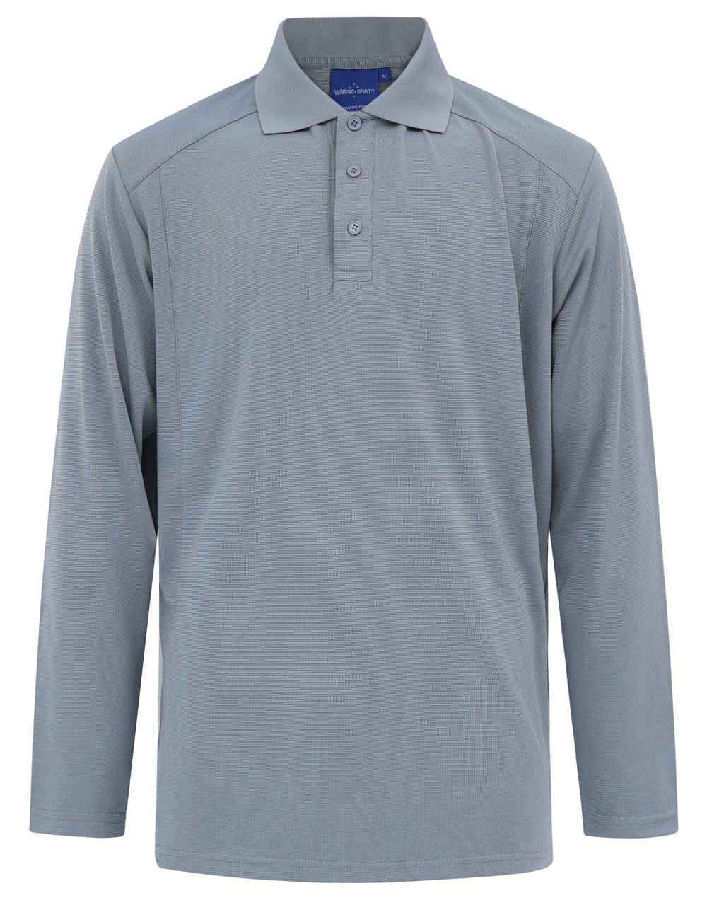 Mens Bamboo Charcoal L/S Polo [53-PS89]