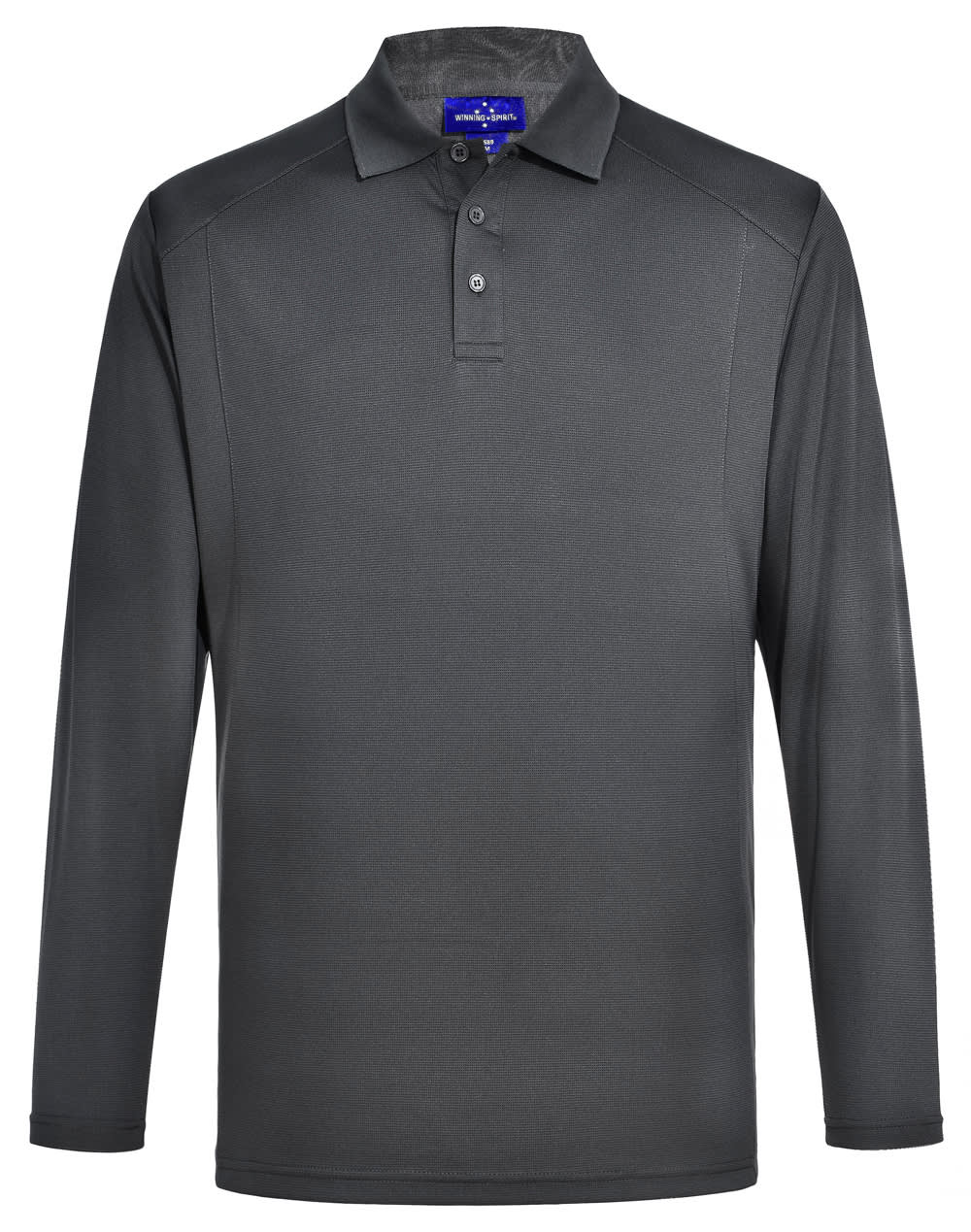 WINNING SPIRIT Lucky Bamboo Long Sleeve Polo Mens [53-PS89]