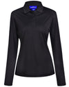 WINNING SPIRIT Lucky Bamboo Long Sleeve Polo Ladies [53-PS90]