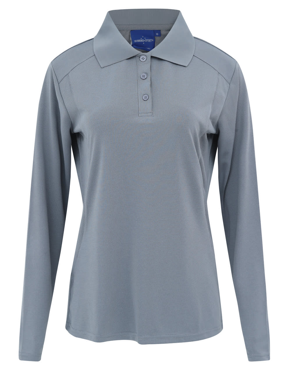Ladies Bamboo Charcoal L/S Polo [53-PS90]