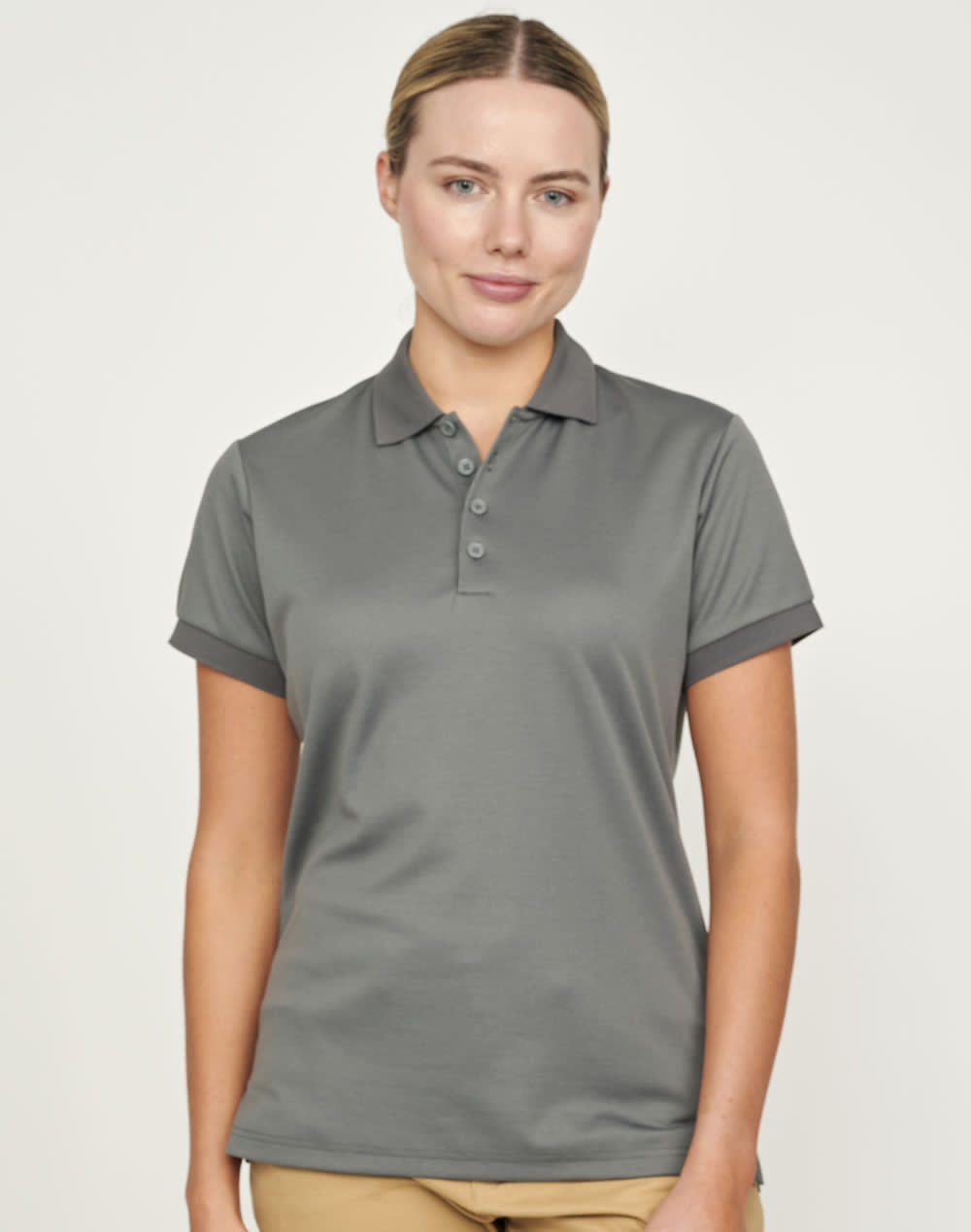 WINNING SPIRIT Ladies Sustainable Poly/Cotton Corporate SS Polo [53-PS92]