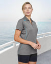 Ladies Sustainable Poly/Cotton Contrast S/S Polo [53-PS94]