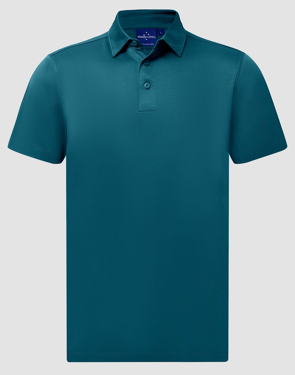 Mens Sustainable Jacquard Knit S/S Polo [53-PS95]