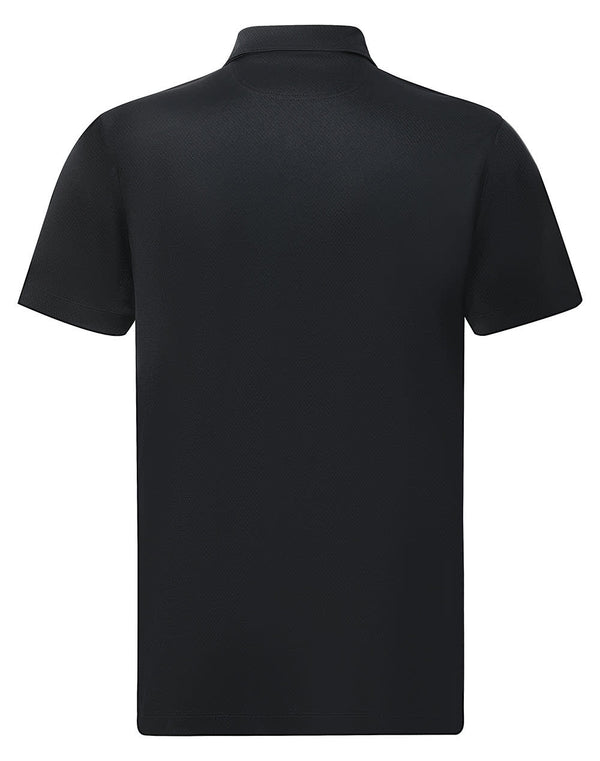 Mens Sustainable Jacquard Knit S/S Polo [53-PS95]