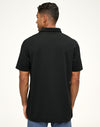 Mens Sustainable Jacquard Knit S/S Polo [53-PS95]