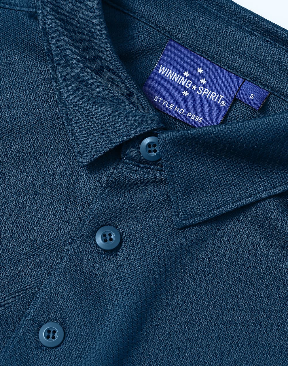 Mens Sustainable Jacquard Knit S/S Polo [53-PS95]