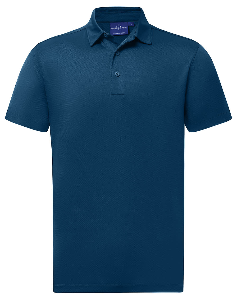 Mens Sustainable Jacquard Knit S/S Polo [53-PS95]