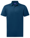 Mens Sustainable Jacquard Knit S/S Polo [53-PS95]