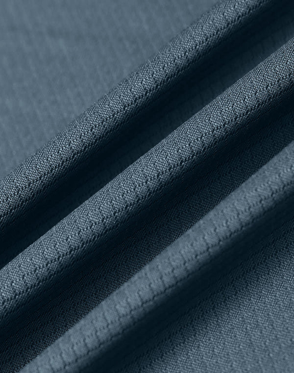 Mens Sustainable Jacquard Knit S/S Polo [53-PS95]