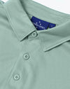Mens Sustainable Jacquard Knit S/S Polo [53-PS95]
