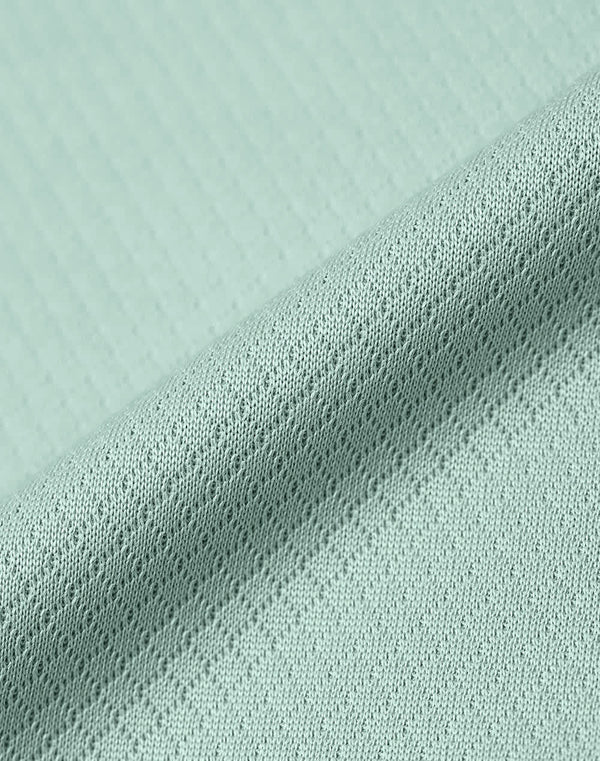 Mens Sustainable Jacquard Knit S/S Polo [53-PS95]
