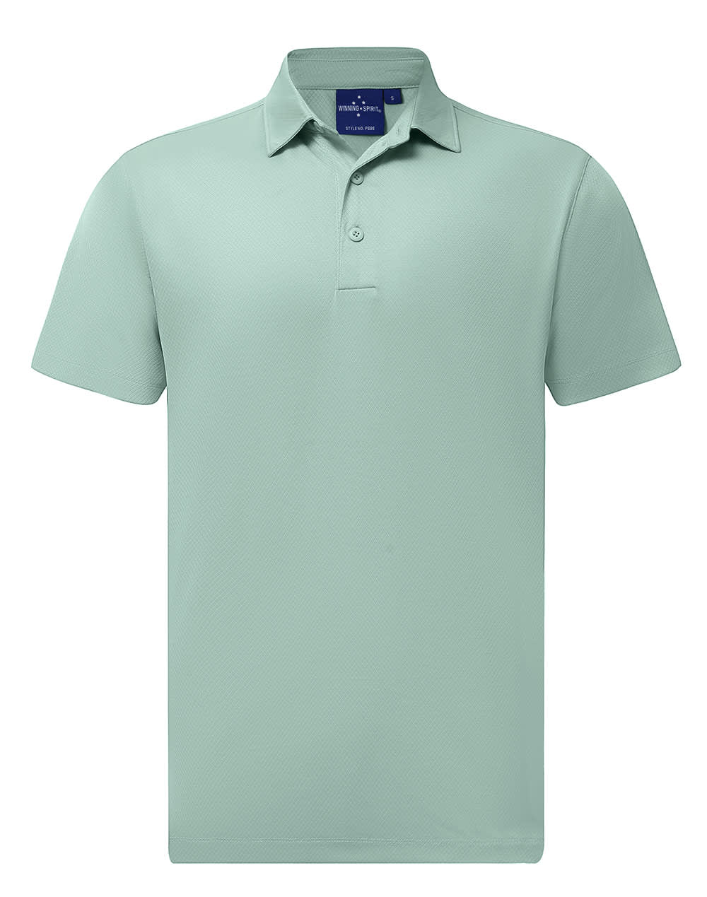 Mens Sustainable Jacquard Knit S/S Polo [53-PS95]
