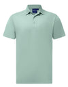 Mens Sustainable Jacquard Knit S/S Polo [53-PS95]