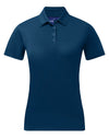 Ladies Sustainable Jacquard Knit S/S Polo [53-PS96]