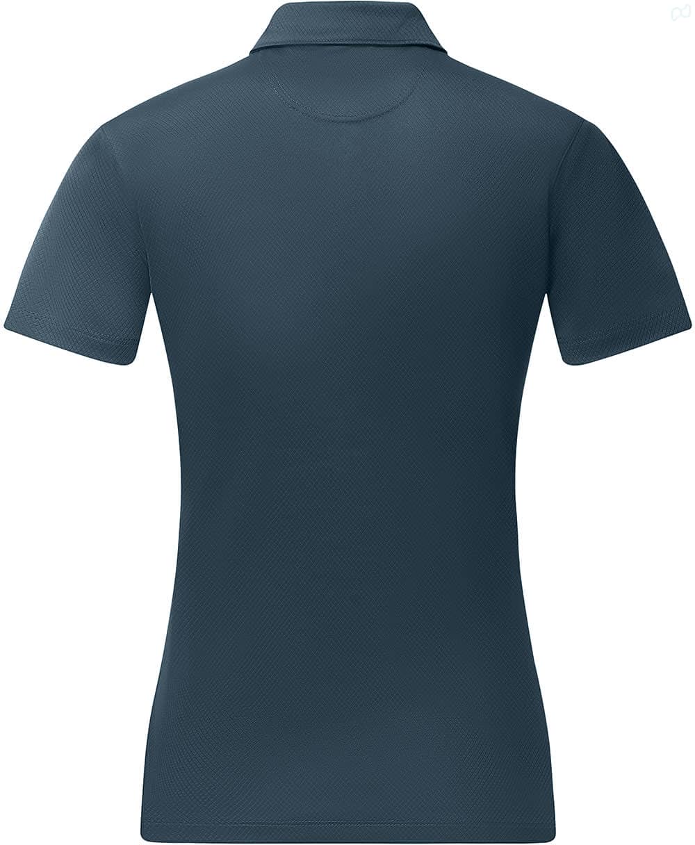 Ladies Sustainable Jacquard Knit S/S Polo [53-PS96]