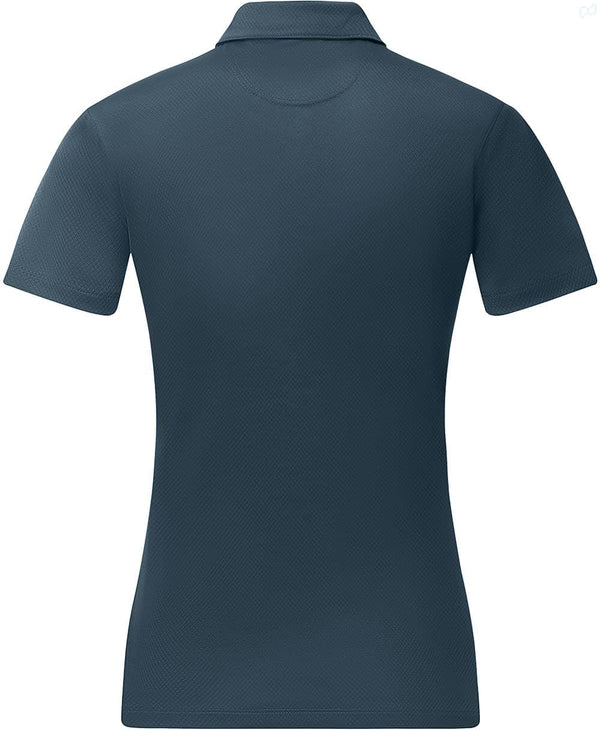 Ladies Sustainable Jacquard Knit S/S Polo [53-PS96]