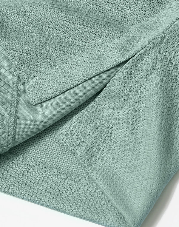 Ladies Sustainable Jacquard Knit S/S Polo [53-PS96]