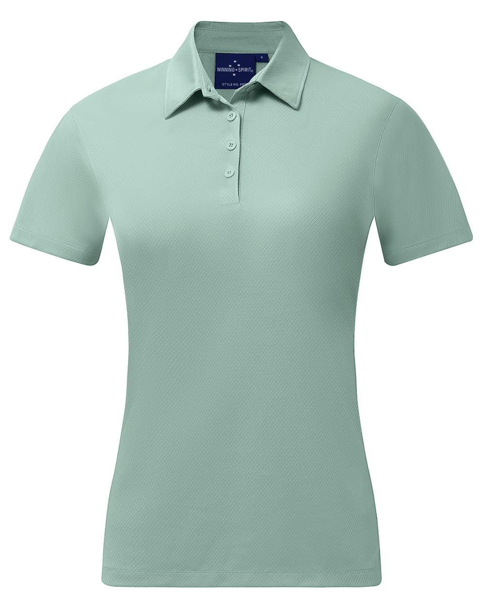 Ladies Sustainable Jacquard Knit S/S Polo [53-PS96]
