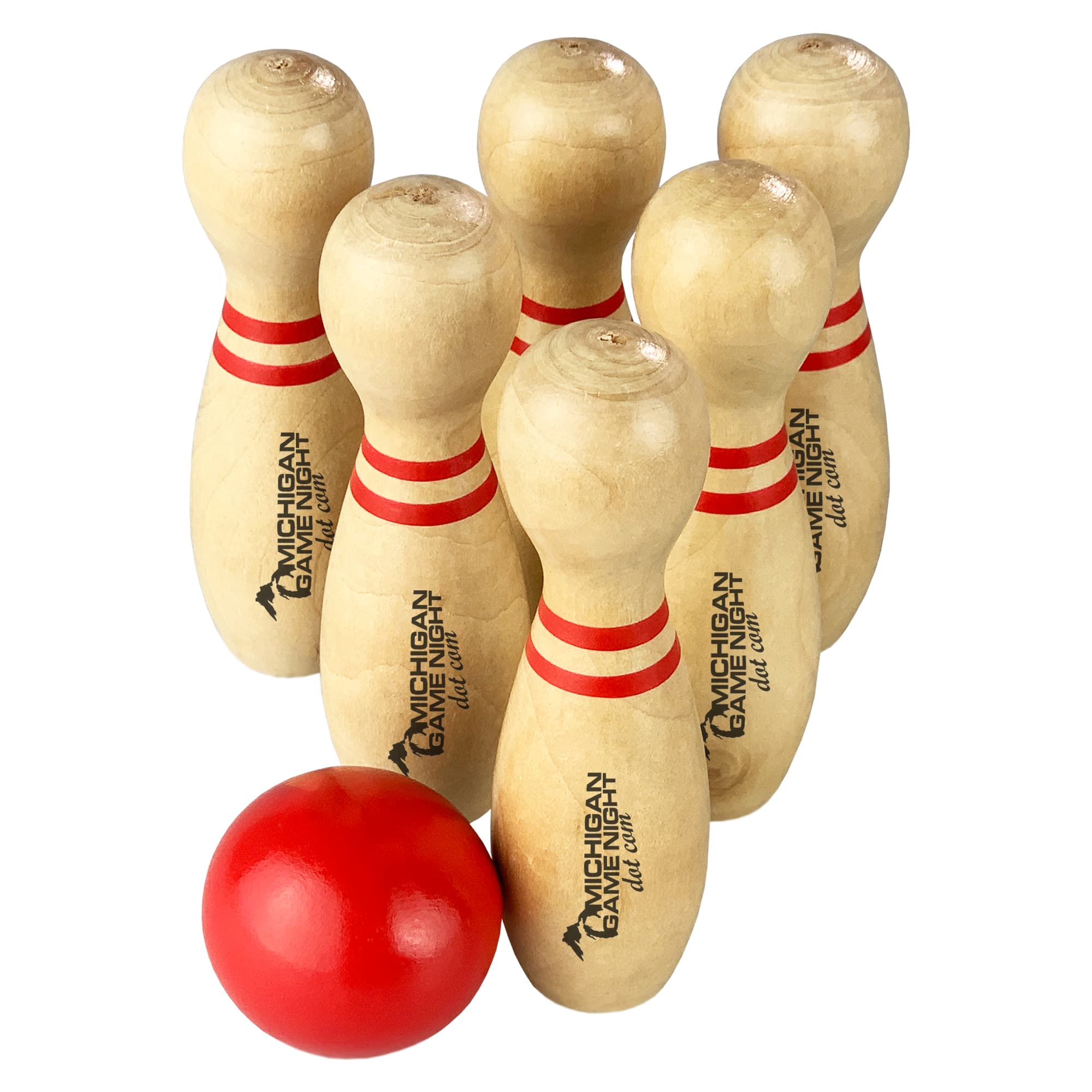 Wooden Bowling Set [19-PT001]