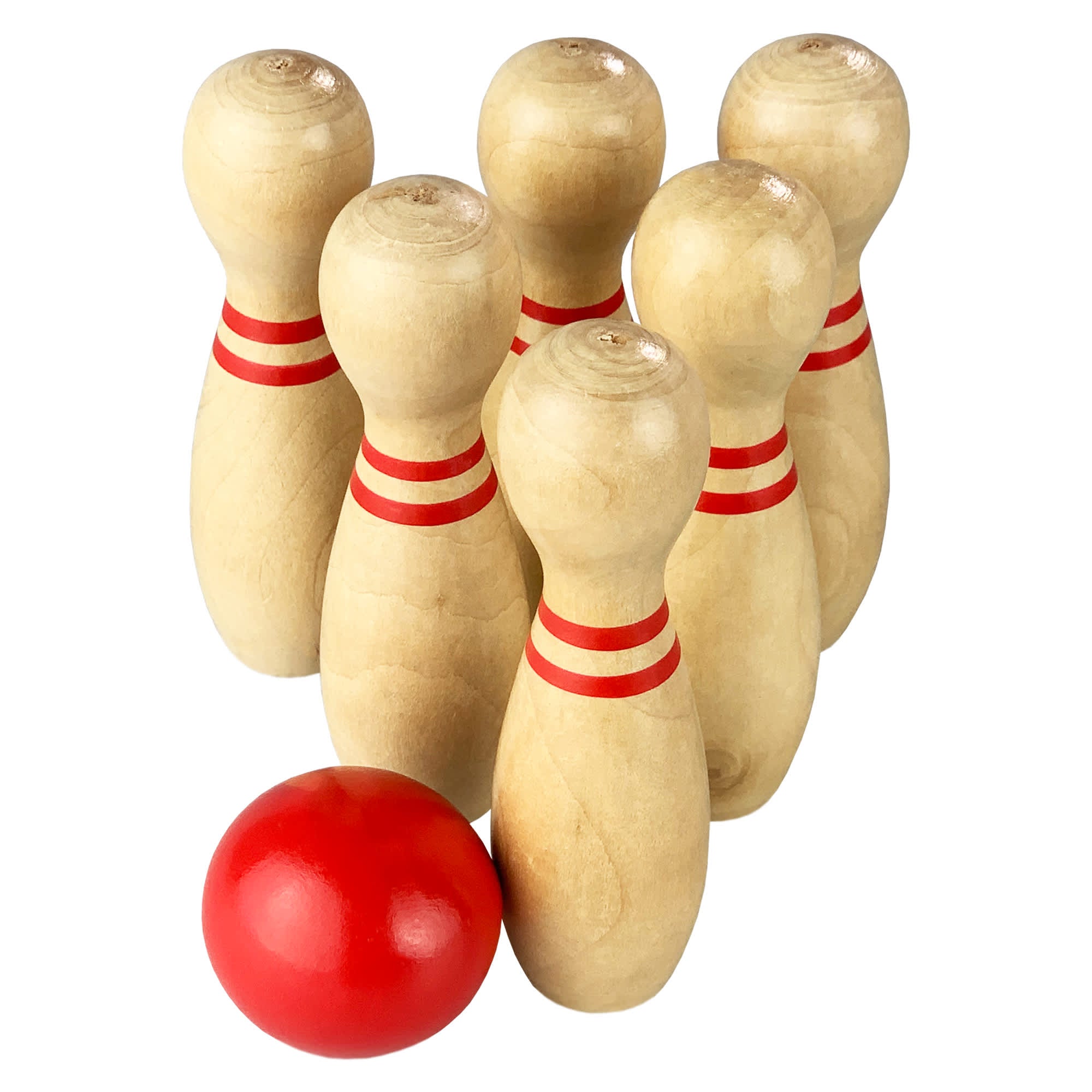 Wooden Bowling Set [19-PT001]