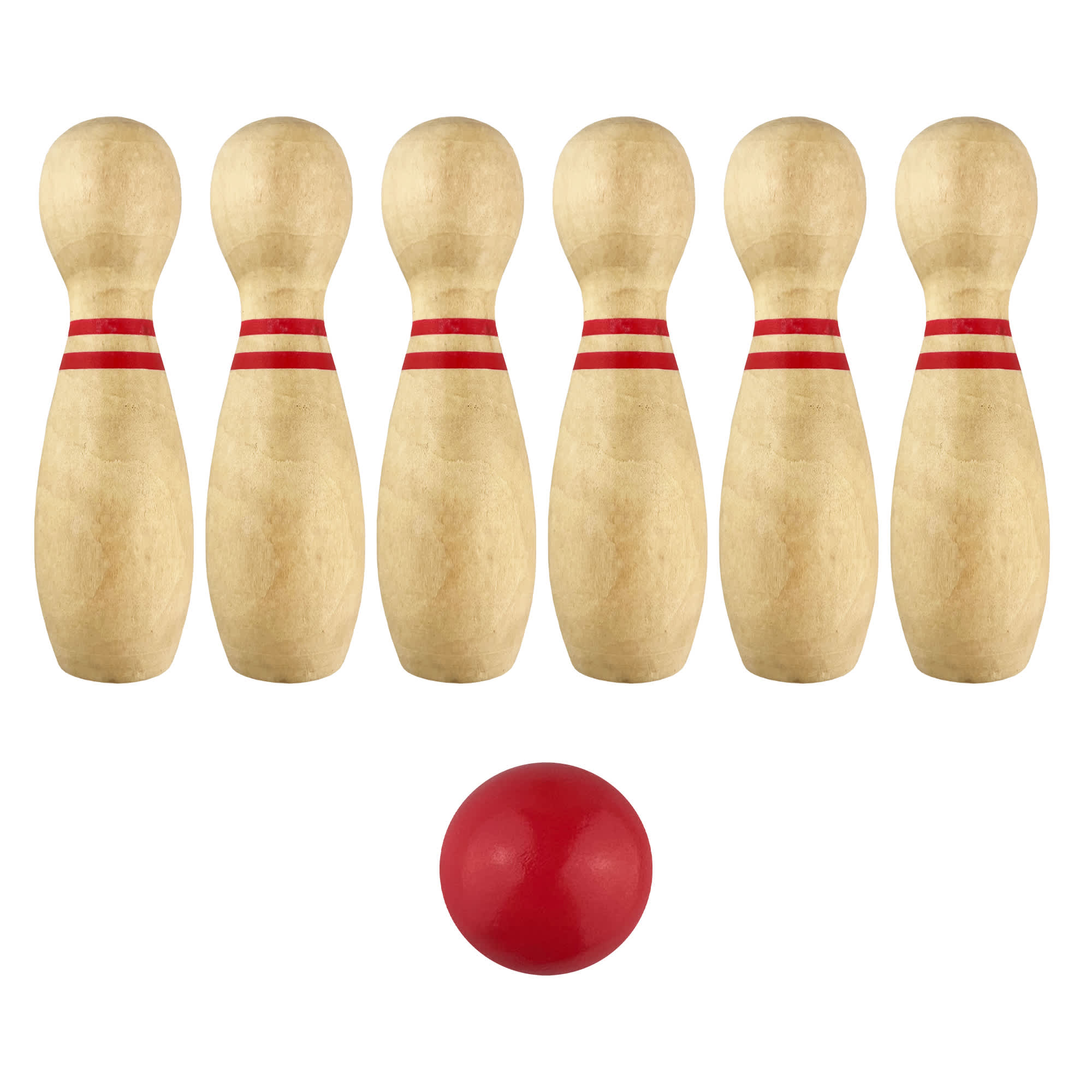 Wooden Bowling Set [19-PT001]