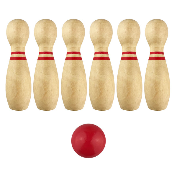 Wooden Bowling Set [19-PT001]