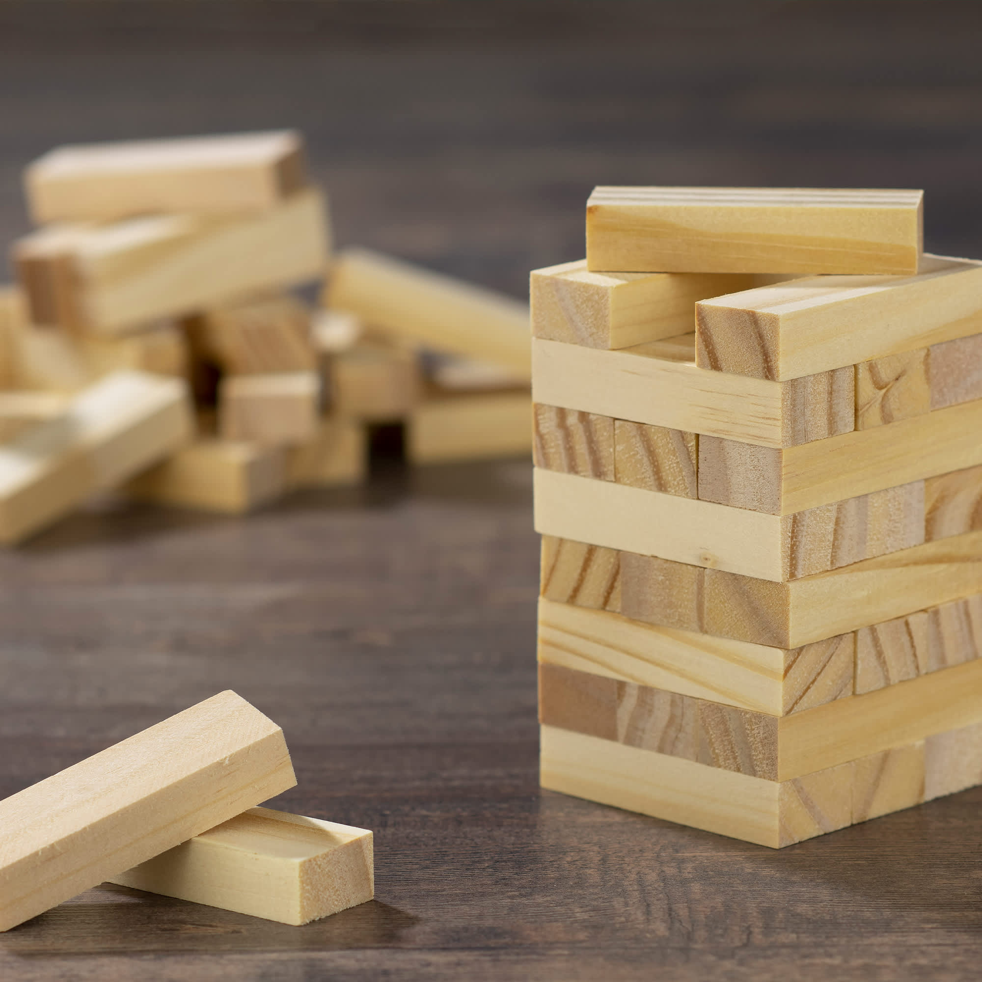 Small Wooden Towers Set [19-PT005]