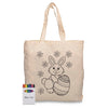 Squiggle Calico bag  Crayon set [11-RB1019S]