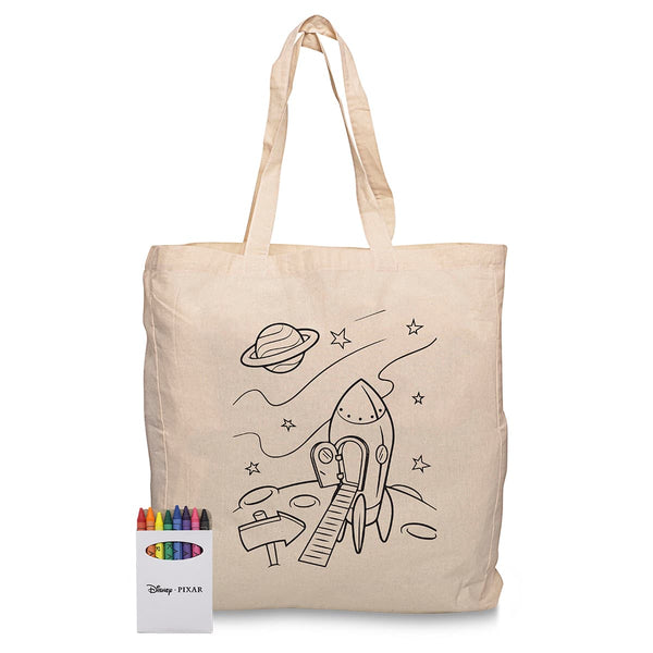 Squiggle Calico bag  Crayon set [11-RB1019S]