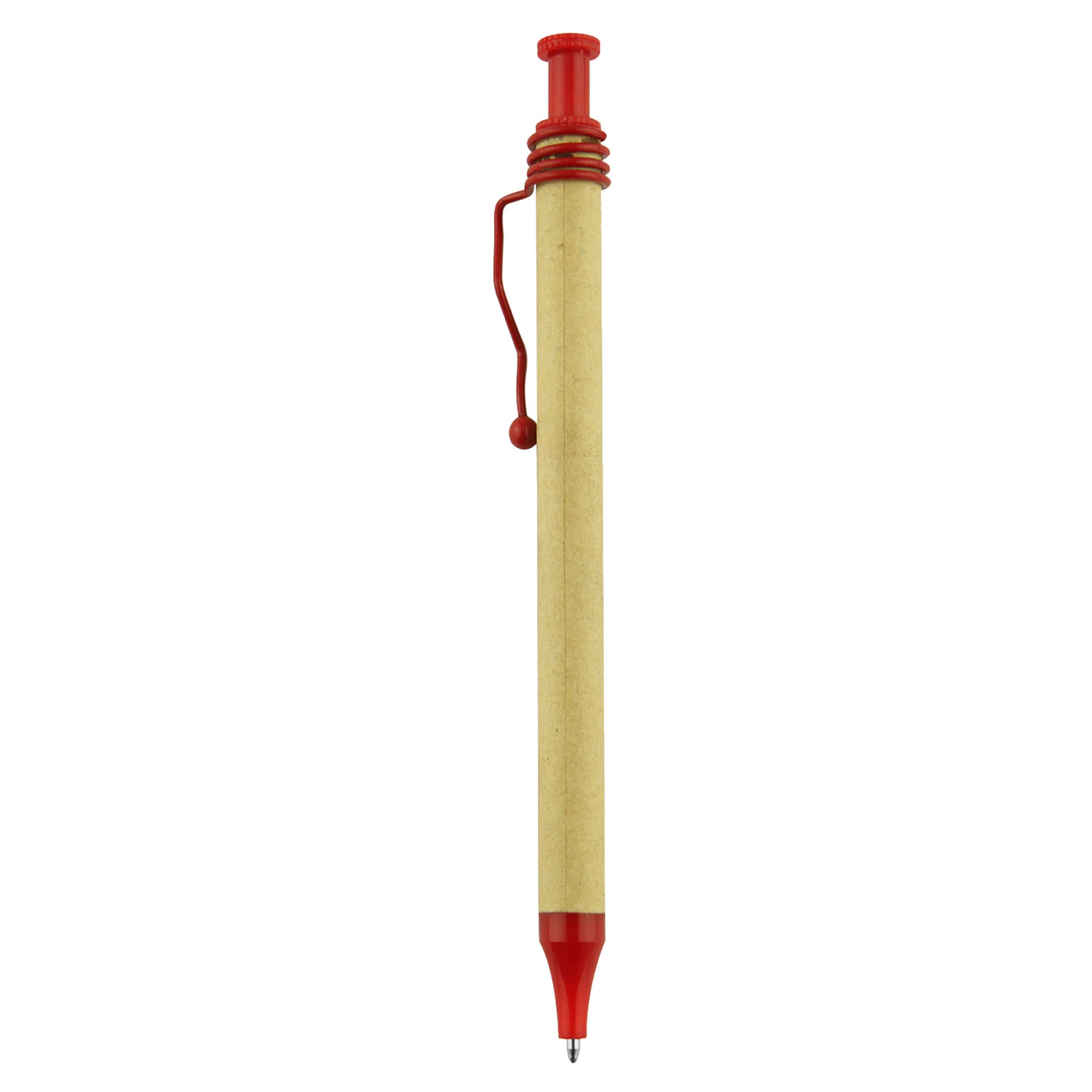Spiral Recycled Cardboard Pen [19-RCP002]