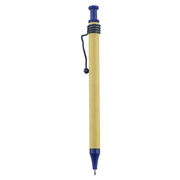 Spiral Recycled Cardboard Pen [19-RCP002]