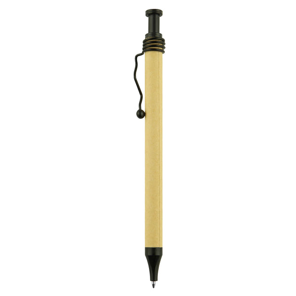 Spiral Recycled Cardboard Pen [19-RCP002]