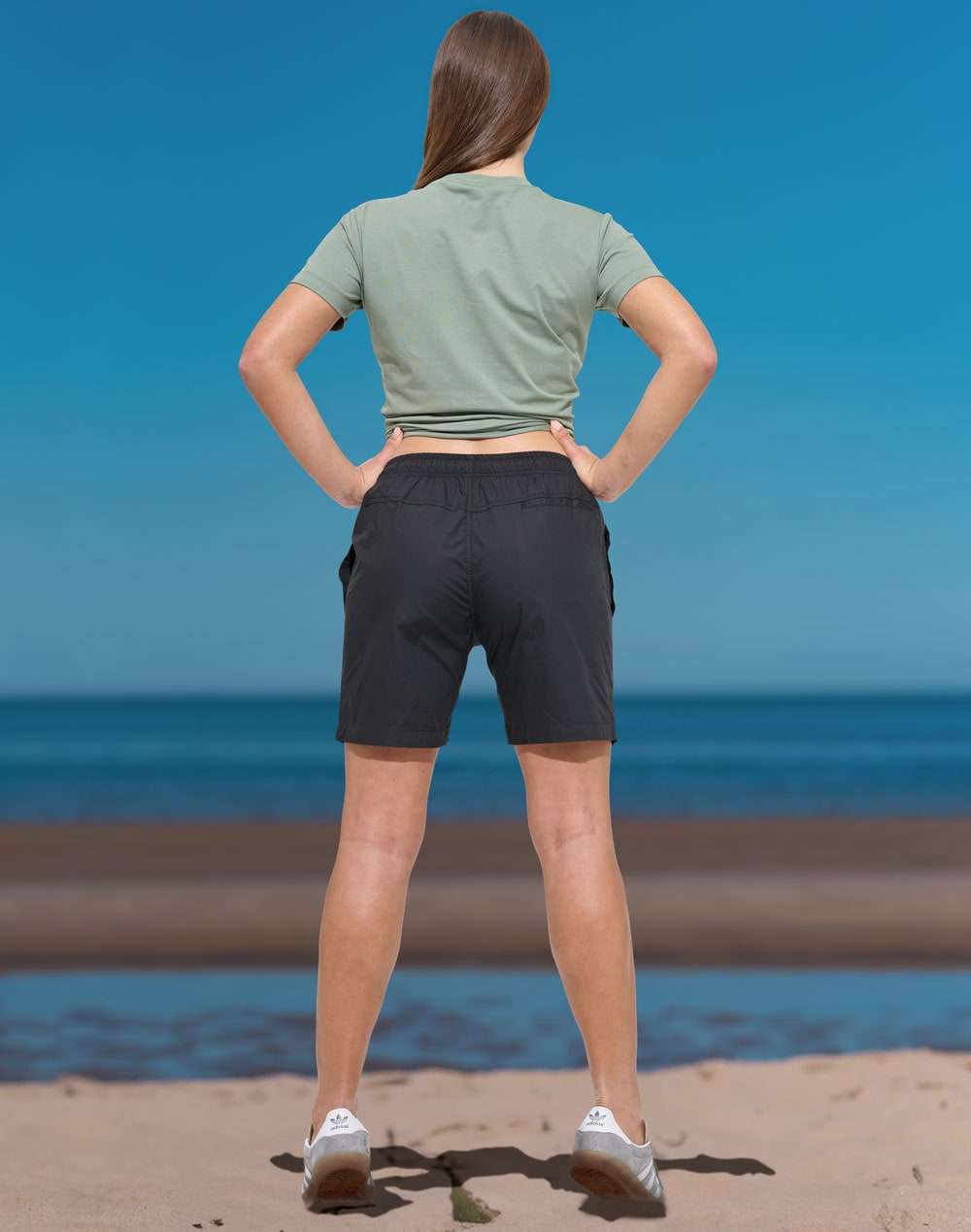 Unisex Mercerised Cotton Shorts [53-SS06]