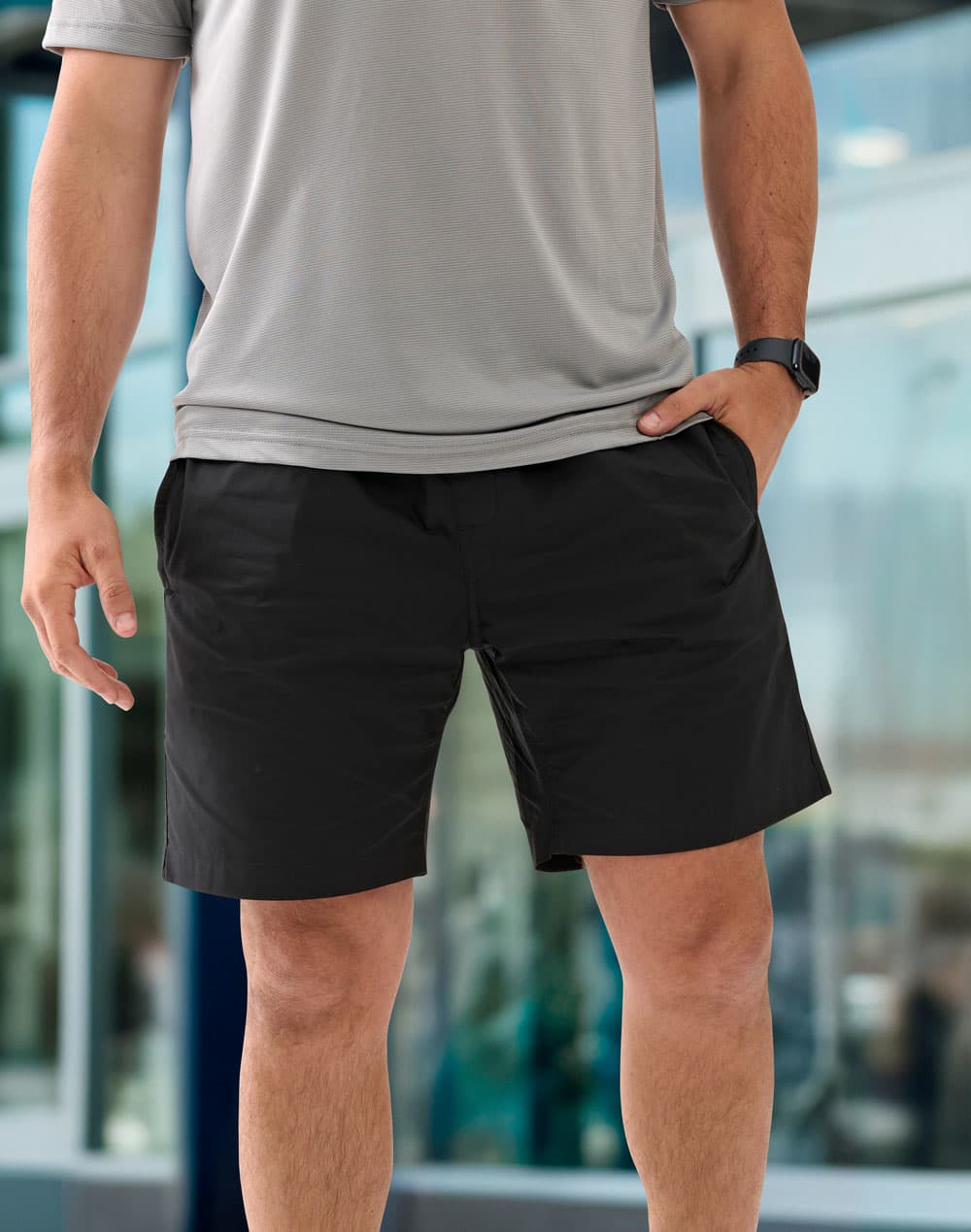 Unisex Mercerised Cotton Shorts [53-SS06]